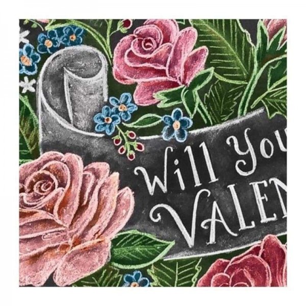 Nieuwe Hot Sale Populaire Blackboard Full Drill - 5D Diy Diamond Painting Kits