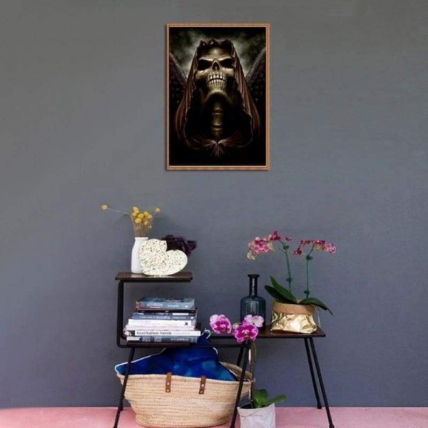 Volledige boor - 5D DIY Diamond Painting Kits Verschrikkelijke speciale schedel