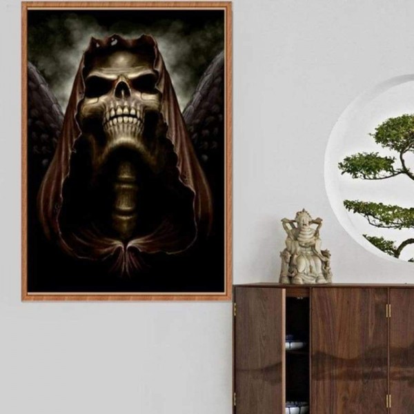 Volledige boor - 5D DIY Diamond Painting Kits Verschrikkelijke speciale schedel