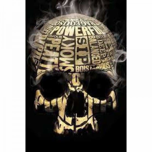 Volledige boor - 5D DIY Diamond Painting Kits Verschrikkelijke rokerige schedel