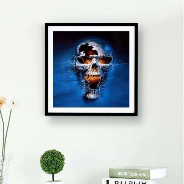Volledige boor - 5D DIY Diamond Painting Kits Verschrikkelijke speciale schedel