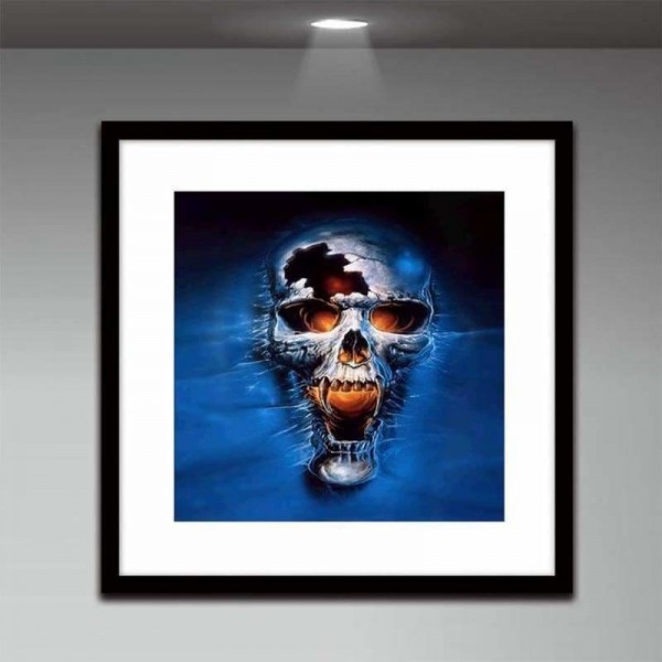 Volledige boor - 5D DIY Diamond Painting Kits Verschrikkelijke speciale schedel