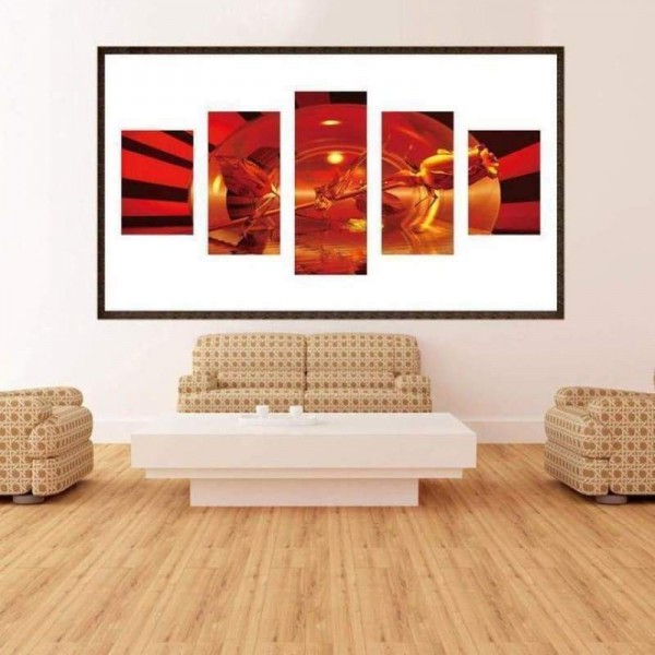 Volledige boor - 5D DIY Diamond Painting Kits Multi Panel Dream Rose