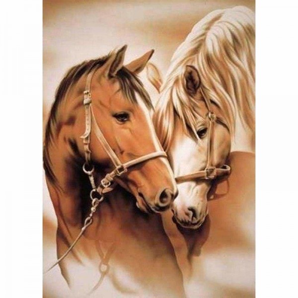 Verliefde paarden