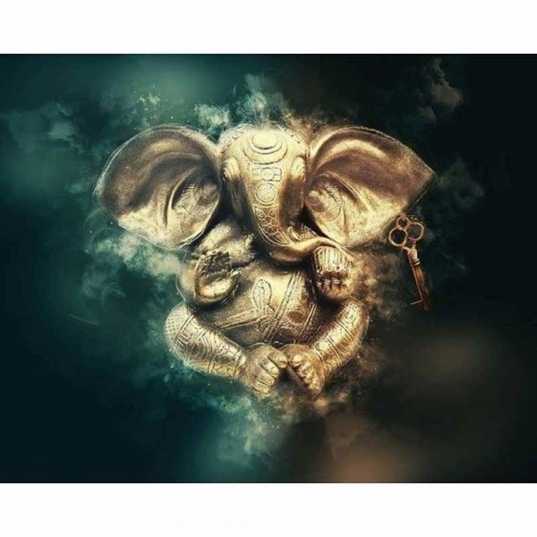 Volledige boor - 5D DIY Diamond Painting Kits Animal Elephant