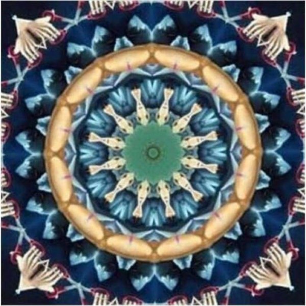 Volledige boor - 5D DIY Diamond Painting Kits Pretty Circular Modern Art Mandala