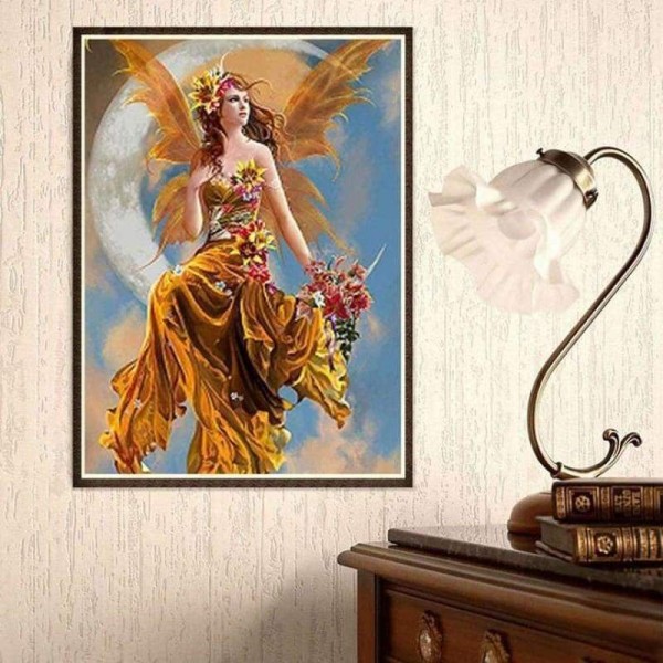 Volledige boor - 5D DIY Diamond Painting Kits Beautiful Goddess of the Moon