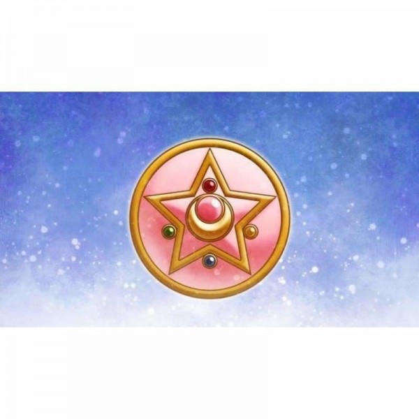 Volledige boor - 5D DIY Diamond Painting Kits Cartoon Moon Star-medaille