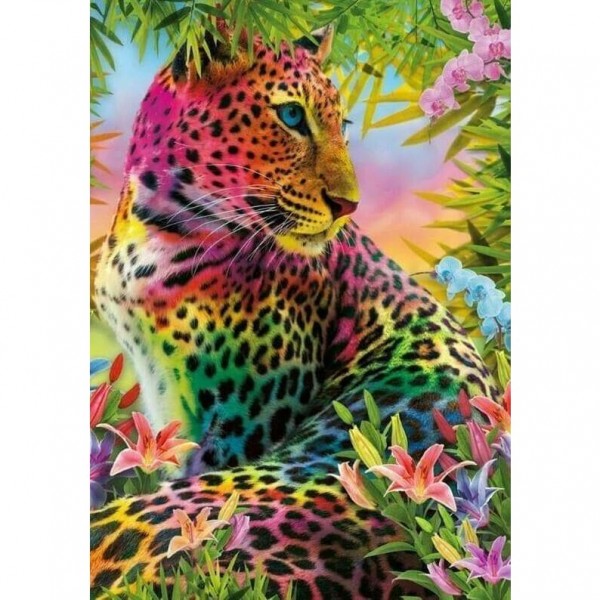 Kleurrijk luipaard