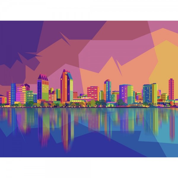 DIY Diamond Painting - Landschappen PIX-2281