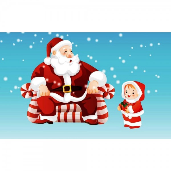 DIY Diamond Painting - Kerst PIX-1133