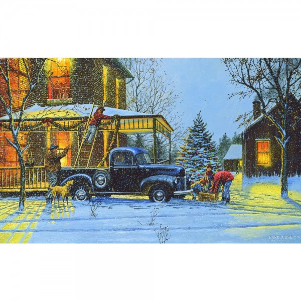 DIY Diamond Painting - Kerst PIX-953