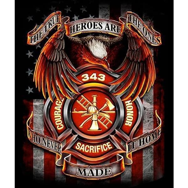 DIY Diamond Painting - Brandweerman Brandweerman PIX-1243