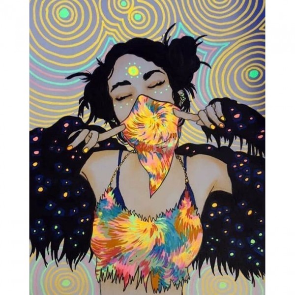 DIY Diamond Painting - Graffiti PIX-2813