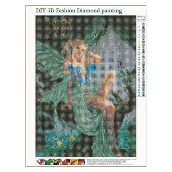 Volledige boor - 5D DIY Diamond Painting Kits Dream Mysterious Fairy