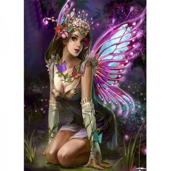 Volledige boor - 5D DIY Diamond Painting Kits Dream Mysterious Fairy