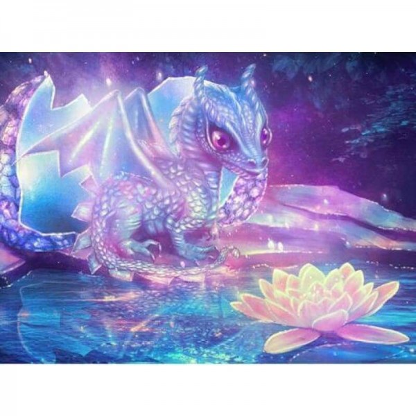 Volledige boor - 5D DIY Diamond Painting Kits Fantasy Dream Dragon