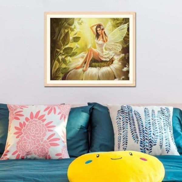 Volledige boor - 5D DIY Diamond Painting Kits Fantasy Beautiful Fairy