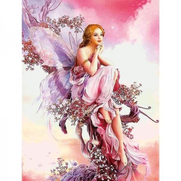 Volledige boor - 5D DIY Diamond Painting Kits Fantasy Dream Fairy