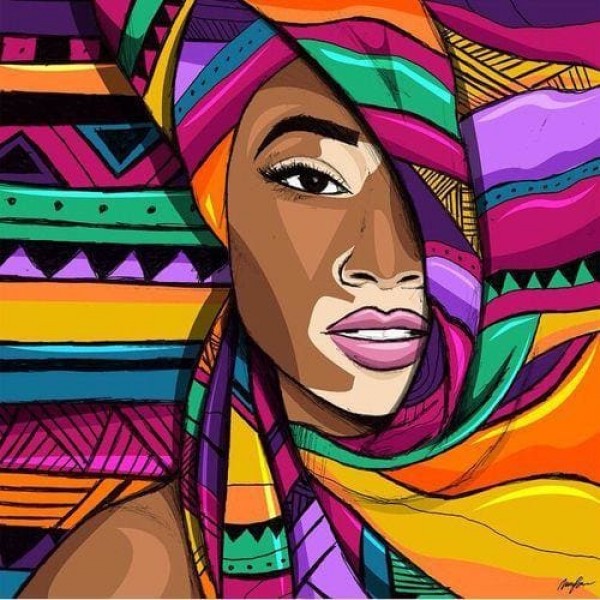 DIY Diamond Painting - Etnisch PIX-1475