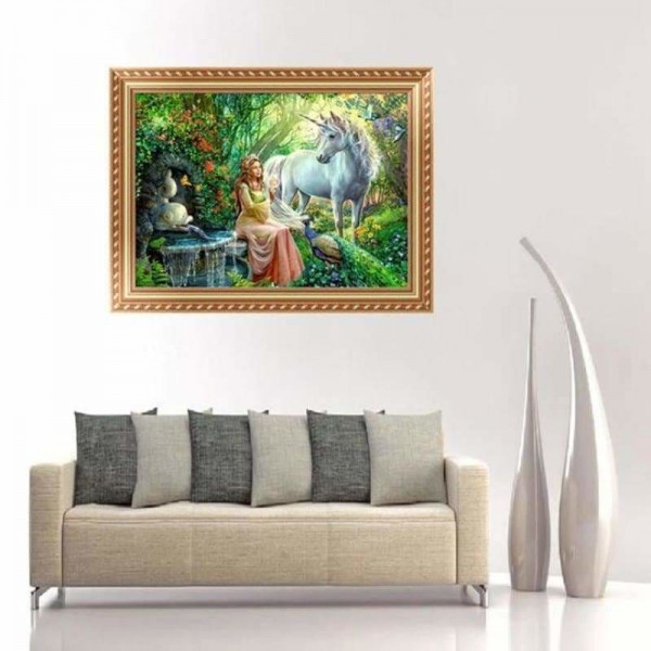 Eenhoorn en magische prinses