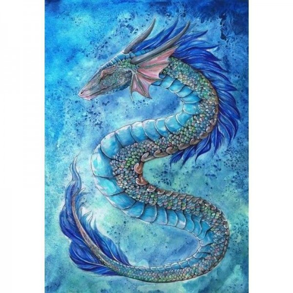 Volledige boor - 5D DIY Diamond Painting Kits Dream Cartoon Dragon