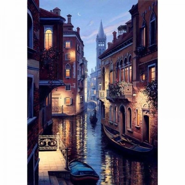 Mooie straat in Venetië