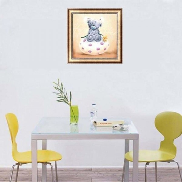 Volledige boor - 5D DIY Diamond Painting Kits Cartoon schattige beer