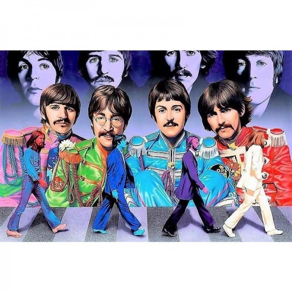 DIY Diamond Painting - Forever Beatles PIX-521