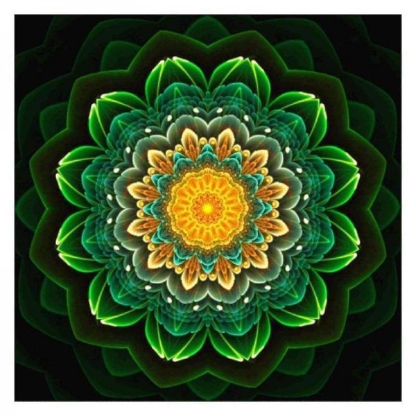 Hot Sale Crystal Abstracte Mandala Volledige Boor - 5D Diy Diamond Painting Kits BQ5001