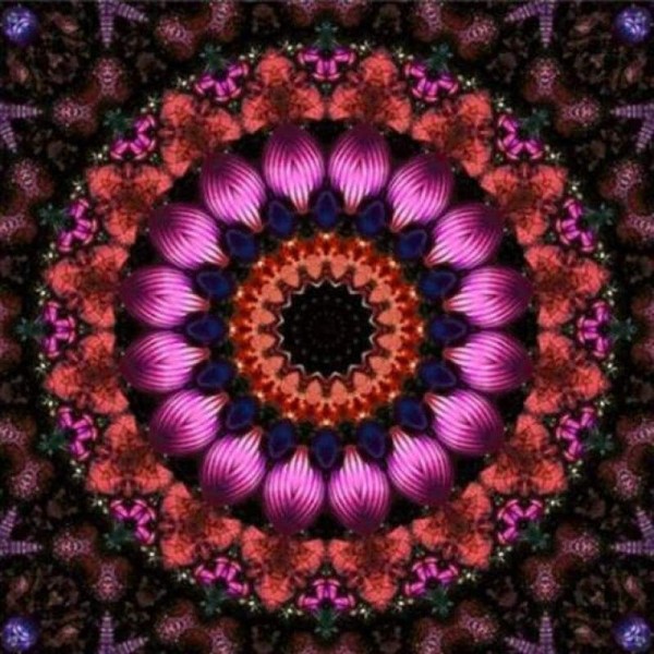 Nieuwe moderne kunst abstracte mandala patroon volledige boor - 5D diy diamant schilderij kits VM8667