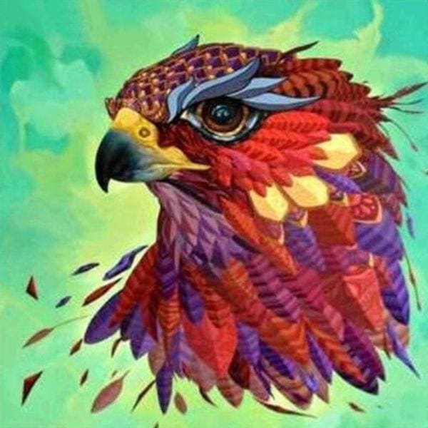 DIY Diamond Painting - Eagle Colors Full PIX-318
