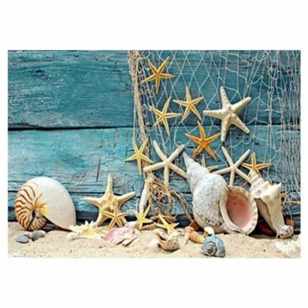 Volledige boor - 5D Diamond Painting Kits Fantasy Beach Summer Starfish