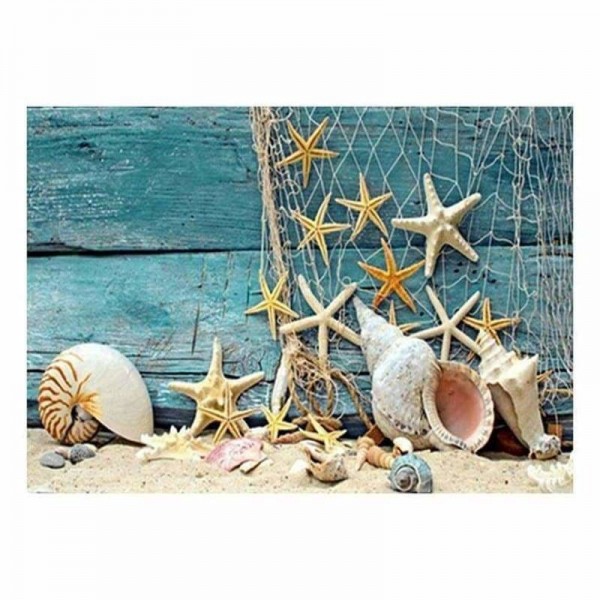 Volledige boor - 5D Diamond Painting Kits Fantasy Beach Summer Starfish