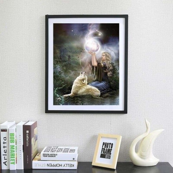 Magisch wolven meisje