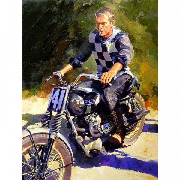 DIY diamant schilderij - Vintage PIX-1522