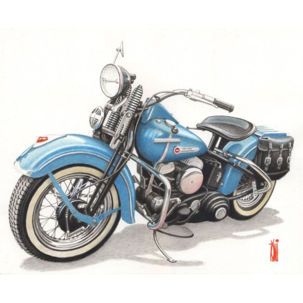 DIY Diamant Schilderij - Vintage PIX-1525