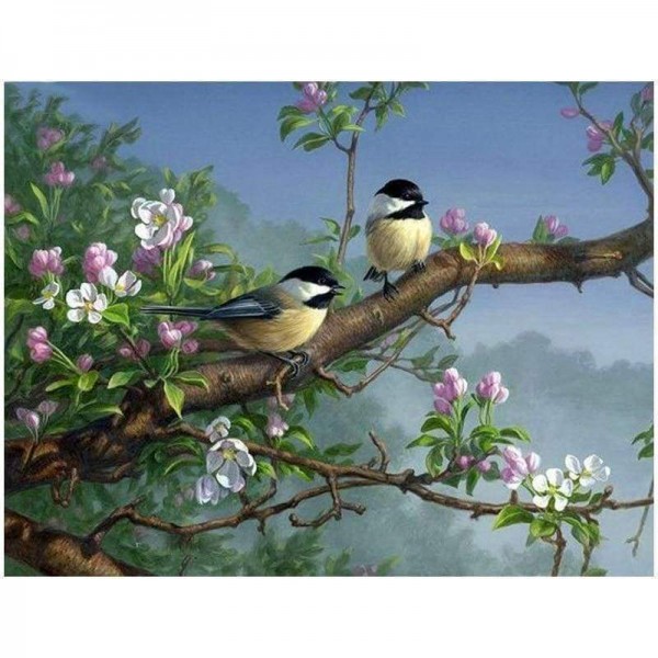 Volledige boor - 5D Diamond Painting Kits Animal Bird Flower Art Embroidery