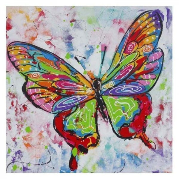 Volledige boor - 5D DIY Diamond Painting Kits Cartoon Butterfly