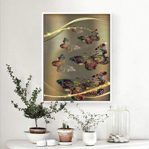 Volledige boor - 5D DIY Diamond Painting Kits Fantasy Dream Butterfly