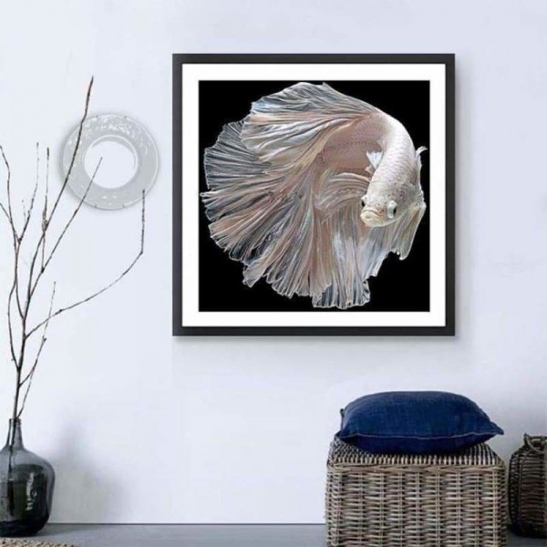 Mysterieuze witte vis