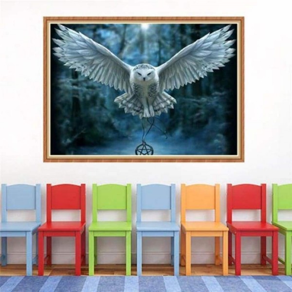 Hot Sale Animal Owl Portrait Full Drill - 5D Diy Diamond Painting Kits
