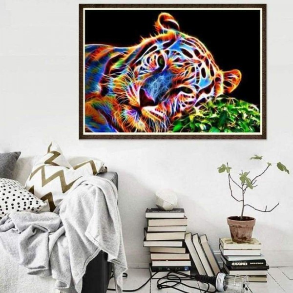 Speciale Animal Tiger Picture Full Drill - 5D Diy Full Diamond Painting Kits QB5059