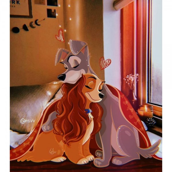 DIY diamant schilderij - Cartoon PIX-3238