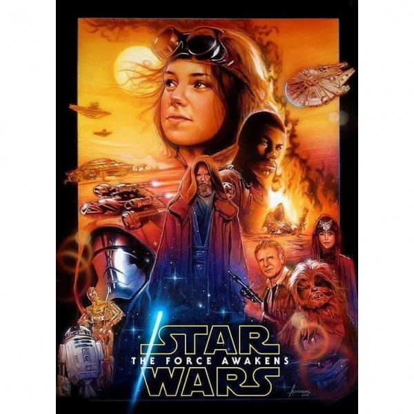 DIY Diamant Schilderij - Cartoon PIX-3202