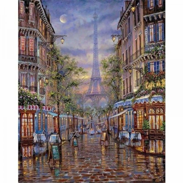 Mooie straat in Parijs