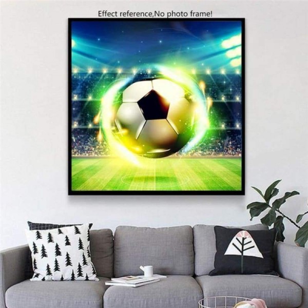 Volledige boor - 5D DIY Diamond Painting Kits Dream Cartoon Football