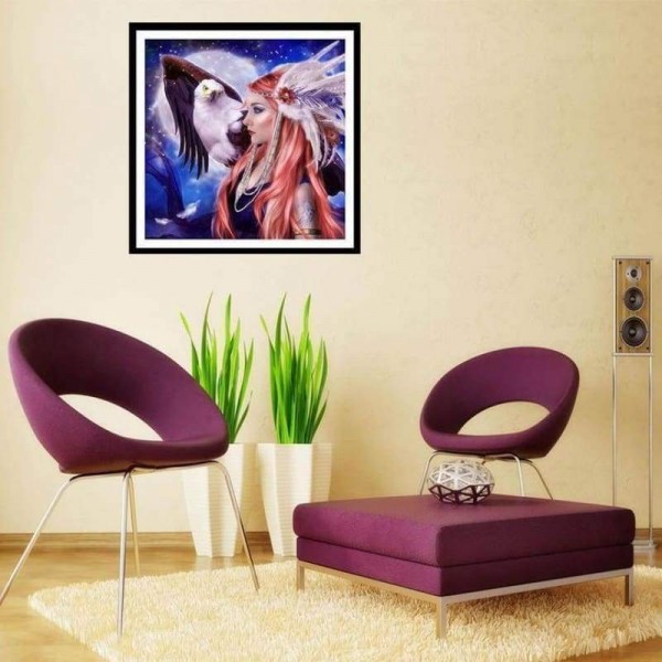 Volledige boor - 5D DIY Diamond Painting Kits Beauty And Animal