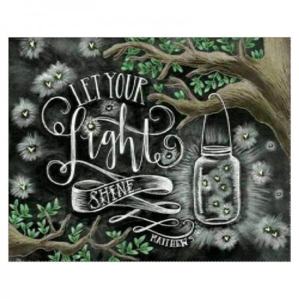 Volledige boor - 5D DIY Diamond Painting Kits A Whole Latte Love Blackboard