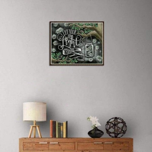 Volledige boor - 5D DIY Diamond Painting Kits A Whole Latte Love Blackboard